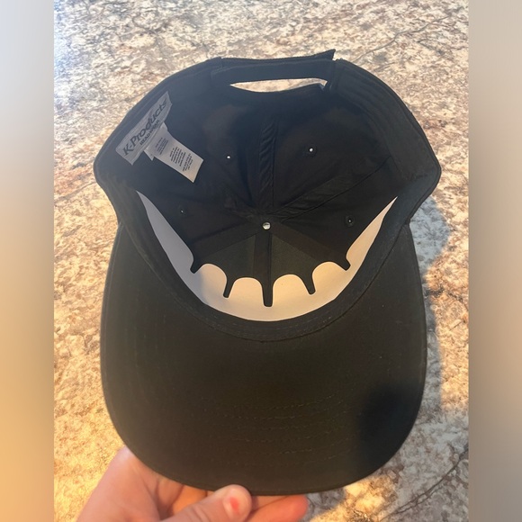 NWOT Kubota Tractors hat cap men’s adult one size black orange adjustable farm - Picture 6 of 6